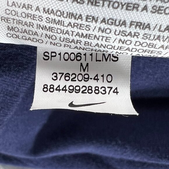 Nike USA Soccer National Team Long Sleeve Polo Shirt Men M Vintage Y2K World Cup - Picture 11 of 11